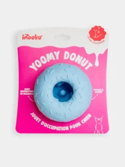 Jouet d'occupation pour chien - Yoomy Donut 🍩 - Bleu