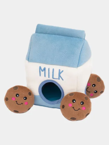 Jouet d'occupation pour chien original - Milk et Cookies - ZippyPaws