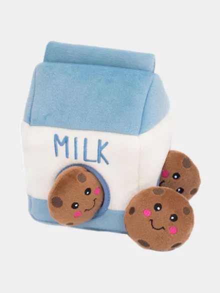 Jouet d'occupation pour chien original - Milk et Cookies - ZippyPaws