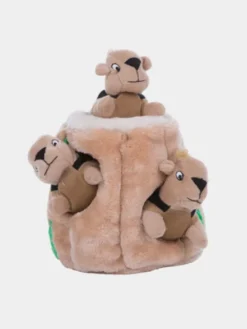 Jouet d'occupation pour chien original - Hide-a-squirrel - Outward Hound