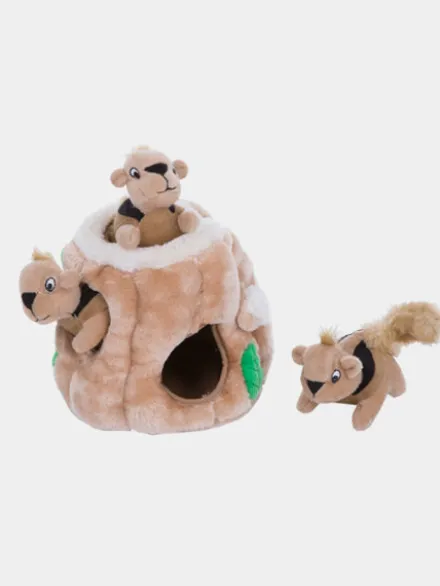 Jouet d'occupation pour chien original - Hide-a-squirrel - Outward Hound
