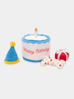 Jouet d'occupation pour chien - Gâteau d'anniversaire