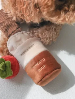 Jouet d'occupation pour chien - Sauce Tomate 🥫🍅 - Pups & Bubs