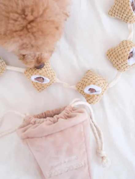 Jouet d'occupation pour chien - Pop Corn 🍿 - Pups & Bubs