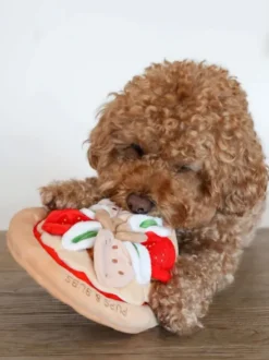Jouet d'occupation pour chien - Pizza 🍕 - Pups & Bubs