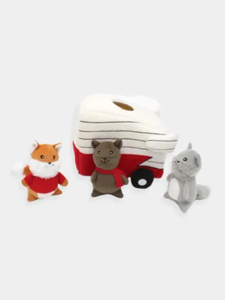 Jouet d'occupation pour chien - Camping rétro 🚐 - ZippyPaws