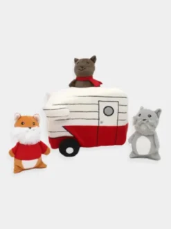 Jouet d'occupation pour chien - Camping rétro 🚐 - ZippyPaws