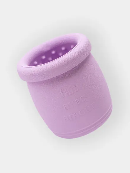 Jouet d'occupation à remplir pour chien - Yoomy Pot Lavender - inooko