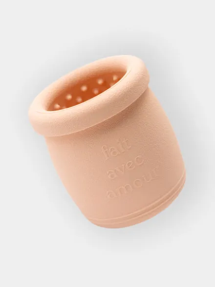 Jouet d'occupation à remplir pour chien - Yoomy Pot Peach - inooko