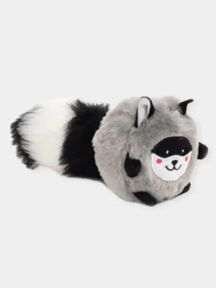 Jouet en peluche Bushy Throw - Raton Laveur 🦝 - Zippy Paws
