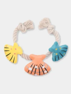 Jouet en peluche et corde - Beach Daze Coquillage 🐚 - HugSmart