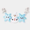 Jouet en peluche et corde - Bonhomme de Neige ⛄ - HugSmart