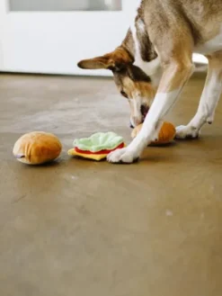 Jouet en peluche pour chien - American Classic - Hamburger