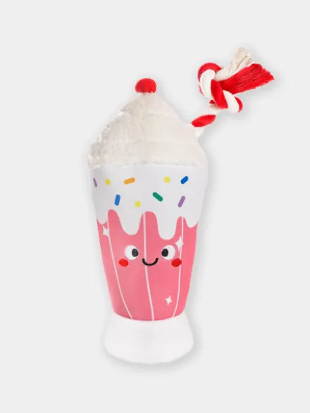 Jouet en peluche pour chien avec corde - Smoothie đ„€ - HugSmart