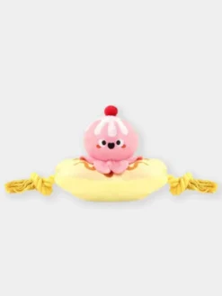 Jouet en peluche pour chien avec corde - Banana split 🍌🍨 - HugSmart