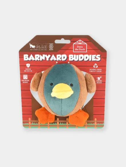 Jouet en peluche pour chien - Barnyard Buddies Canard 🦆 - Pet PLAY