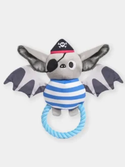 Jouet en peluche pour chien - Chauve souris pirate 🦇🏴‍☠️ - HugSmart