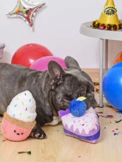 Jouet en peluche pour chien - CupCake - HugSmart