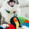 Jouet en peluche pour chien - Fetching Flock - Toucan - Pet PLAY