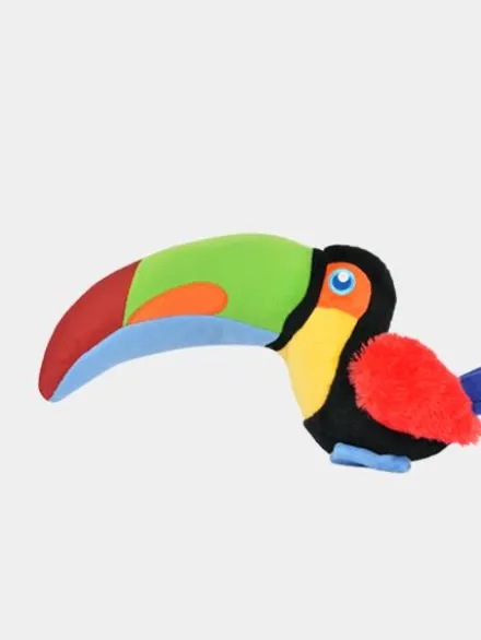 Jouet en peluche pour chien - Fetching Flock - Toucan - Pet PLAY