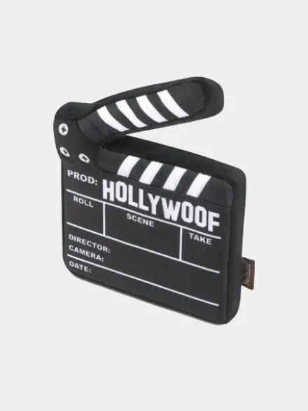 Jouet en peluche pour chien - Hollywoof Cinema - Clap de Cinéma - Pet PLAY
