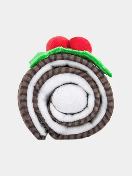 Jouet en peluche pour chien - Holiday Classic - Buche de Noel - Pet PLAY