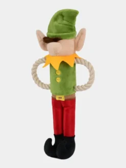 Jouet en peluche pour chien - Merry Woofmas - Lutin de Noel - Pet PLAY