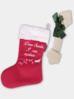 Jouet en peluche pour chien - Merry Woofmas - Chaussette de Noël - Pet PLAY