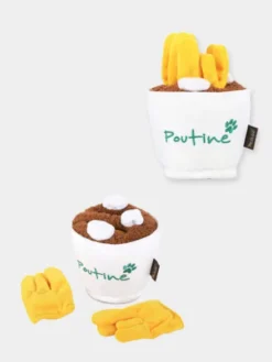 Jouet en peluche pour chien - Poutine - Pet PLAY x Earth Rated