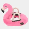 Jouet en peluche pour chien - Tropical Paradise - Bouée Flamant Rose 🦩 - Pet PLAY
