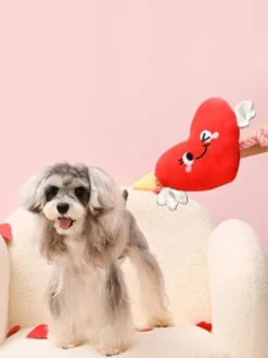 Jouet en peluche pour chien - Woof Love Coeur - HugSmart