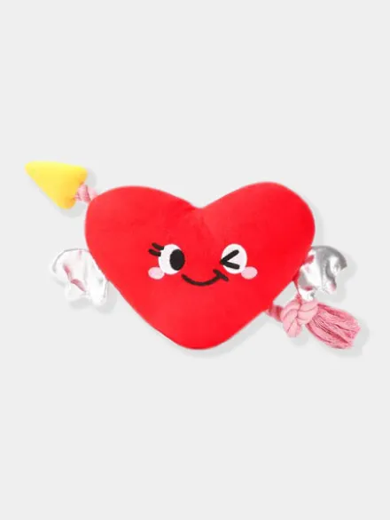 Jouet en peluche pour chien - Woof Love Coeur - HugSmart