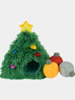 Jouet interactif en peluche pour chien - Merry Woofmas - Sapin de Noel - Pet PLAY