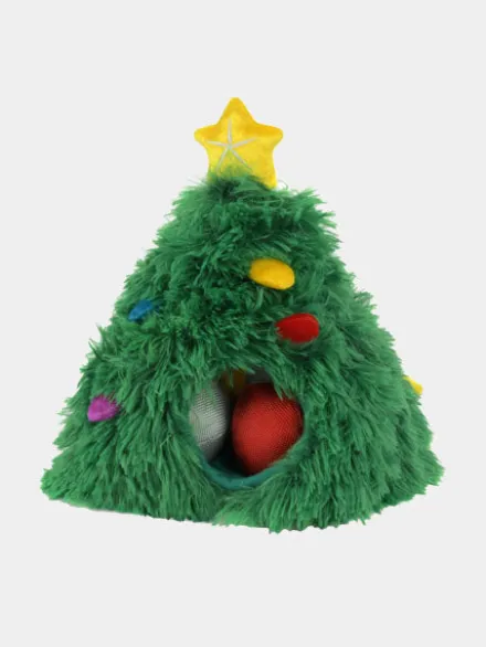 Jouet interactif en peluche pour chien - Merry Woofmas - Sapin de Noel - Pet PLAY