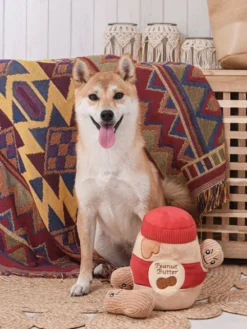 Jouet interactif pour chien - Beurre de cacahuète 🥜 - HugSmart