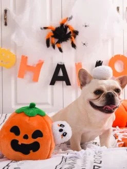 Jouet interactif pour chien - Citrouille et Fantôme - HugSmart
