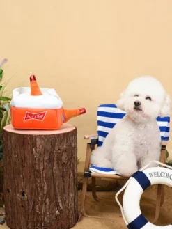 Jouet interactif pour chien - Glacière de bière Barkweizer 🍺 - HugSmart