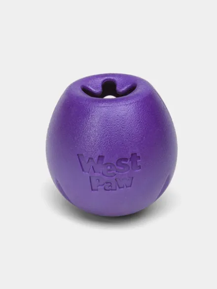 Jouet interactif puzzle pour chien - Rumbl Zogoflex - Violet - Eco-friendly