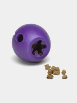 Jouet interactif puzzle pour chien - Rumbl Zogoflex - Violet - Eco-friendly