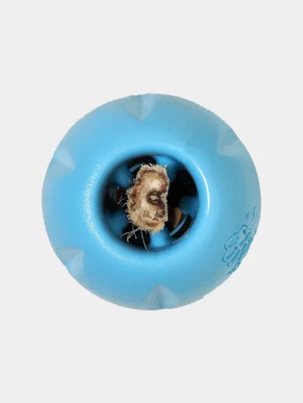 Jouet interactif puzzle pour chien - Qwizl Zogoflex - Bleu - Eco-friendly