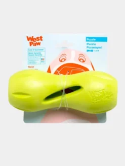 Jouet interactif puzzle pour chien - Qwizl Zogoflex - Vert - Eco-friendly