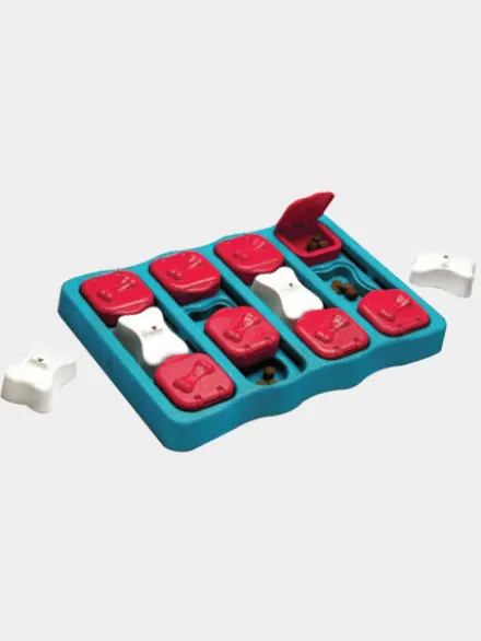 Jouet interactif / puzzle pour chien - Dog Brick - Niveau 2