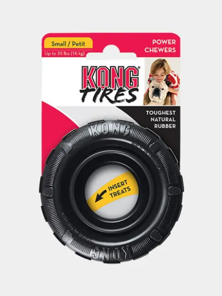 Jouet KONG Traxx Extreme à mâcher pour chien - Pneu M/L
