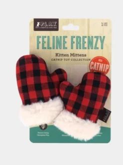 Jouet mitaine pour chat - Herbe à chat biologique - Pet PLAY