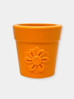 Jouet occupation pour chien - Pot de Fleur Orange - SodaPup