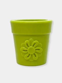 Jouet occupation pour chien - Pot de Fleur Vert - SodaPup