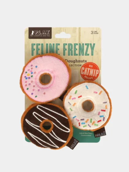 Jouet pour chat - Donuts - Herbe à chat bio - Pet PLAY