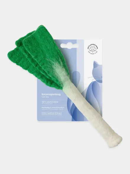 Jouet pour chat en laine - Poireaux 🧺 - Hunter stylecats