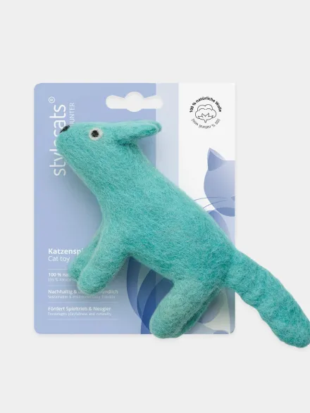 Jouet pour chat en laine - Renard 🦊 - Hunter stylecats
