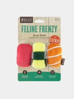Jouet pour chat - Herbe à chat biologique - Sushi - Pet PLAY
